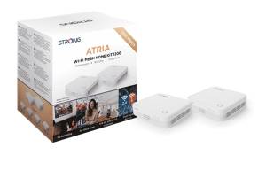 foto del prodotto strong repeater mesh wifi atria home kit 1200 3 lan wps