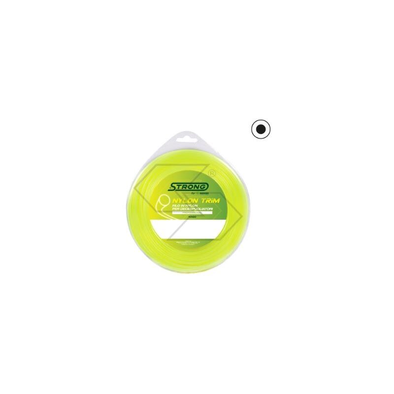 foto del prodotto strong valva filo per decespugliatore sezione tonda 2.4 mm lunghezza 100 m