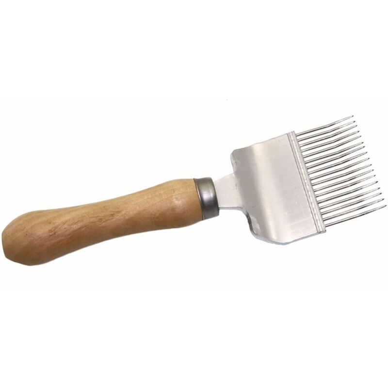 foto del prodotto strumenti per l apicoltura forchetta per disopercolare miele d api aghi a 17 pin rastrello sparo pala rimuovere le impurit dagli alveari forniture