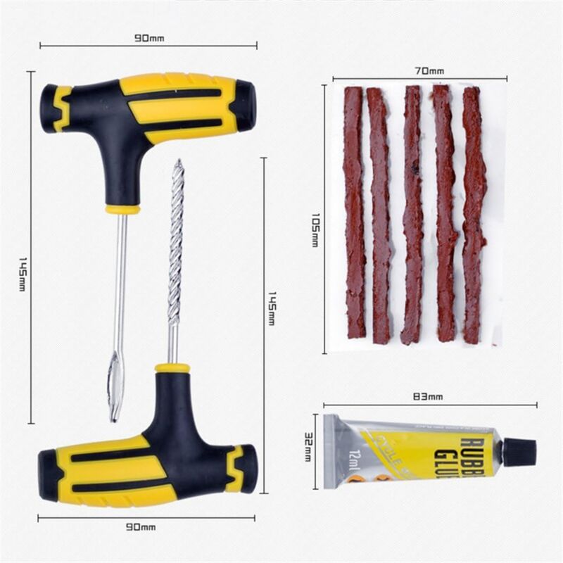foto del prodotto strumenti per la riparazione dei pneumatici per auto aspirapolvere per auto strumenti per la riparazione dei pneumatici spina per la riparazione dei