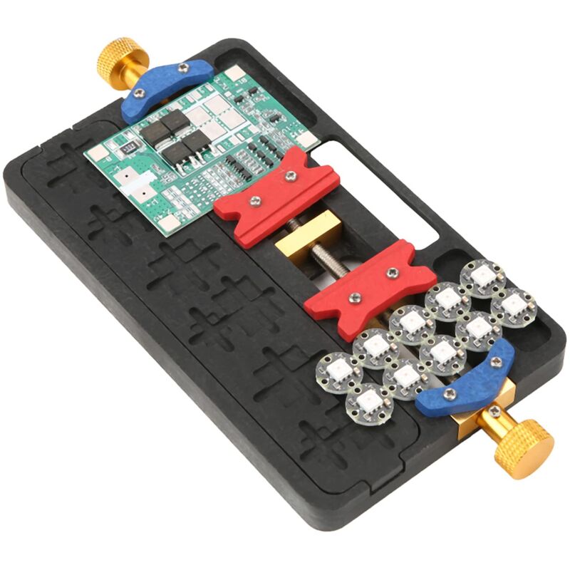 foto del prodotto strumento di fissaggio bga per supporto pcb per saldature e riparazioni precise