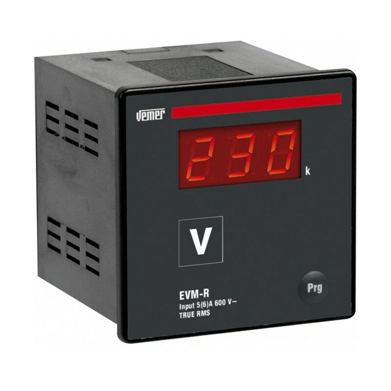 foto del prodotto strumento di misura vemer evm-r voltmetro o amperometro 600vac vm293800