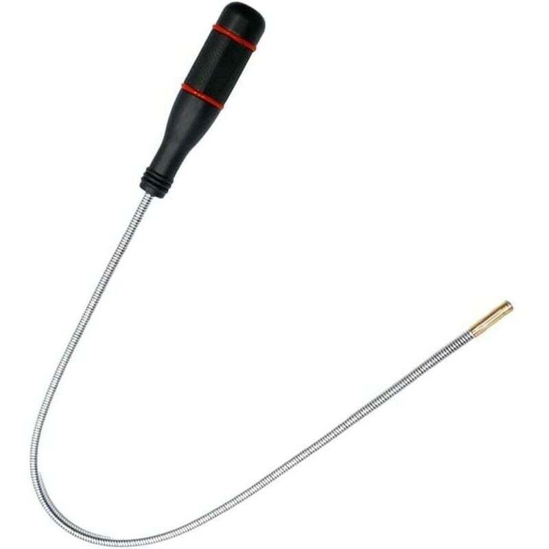 foto del prodotto strumento di prelievo magnetico scopa meccanica portatile con magnete flessibile per raccogliere piccole parti dado bullone chiave a vite ricambi