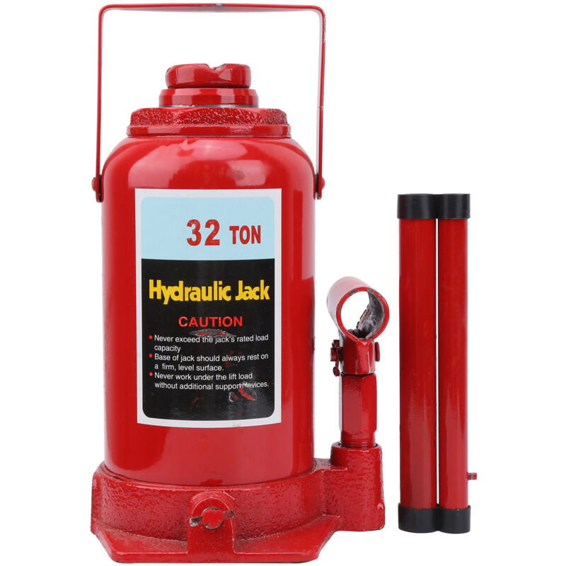 foto del prodotto strumento di riparazione per veicoli per auto in acciaio con sollevatore automobilistico per sollevamento di bottiglie idrauliche da 32 tonnellate