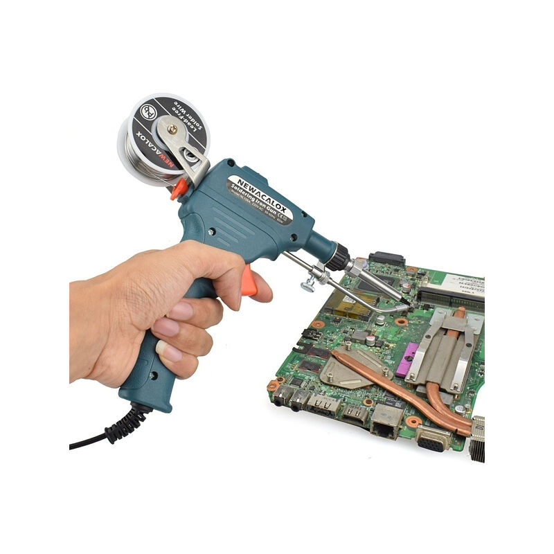 foto del prodotto strumento di saldatura di riparazione della stazione di saldatura della pistola di latta del saldatore a caldo interno tenuto in mano automatico 220v