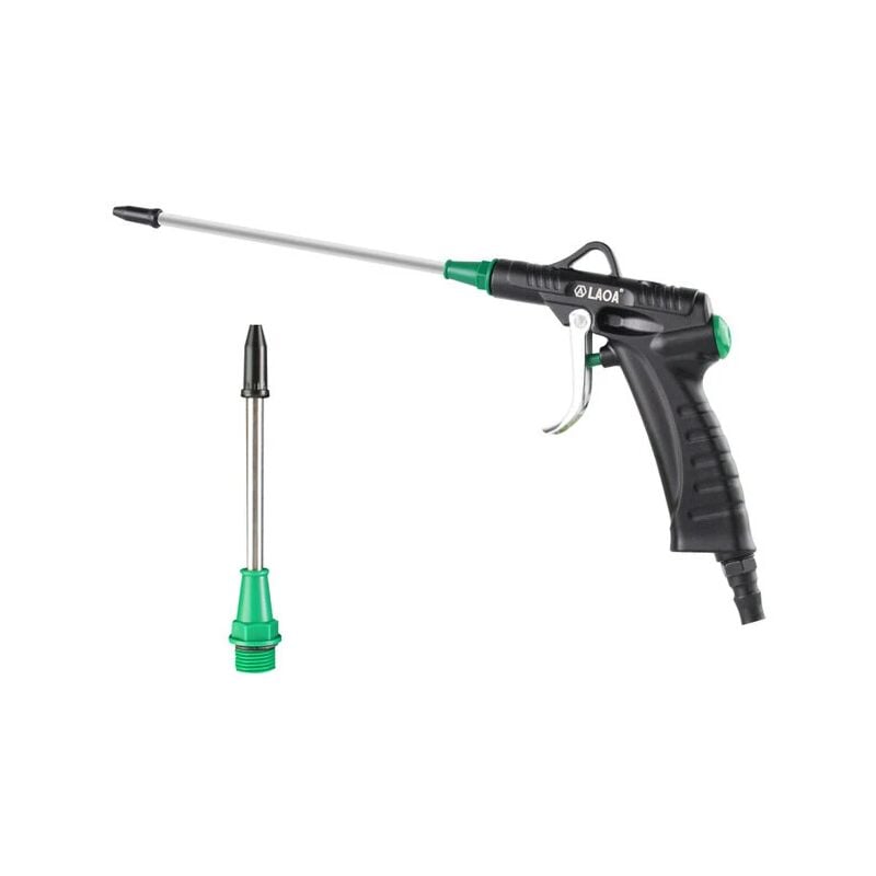 foto del prodotto strumento di soffiaggio in lega di alluminio laoa strumento pneumatico strumento a getto d'aria ad alta pressione strumento di soffiaggio della