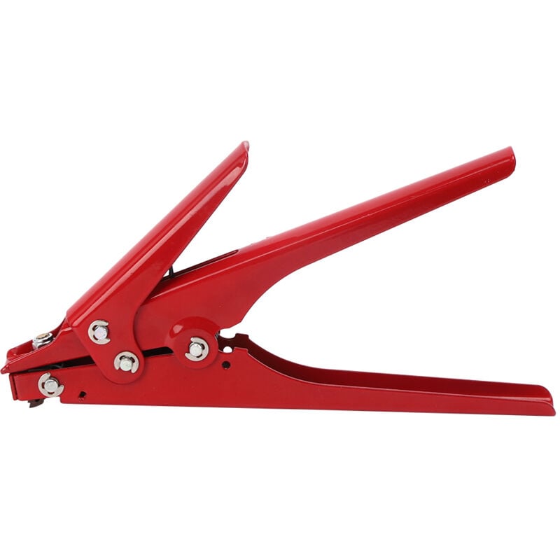 foto del prodotto strumento di tensione per fascette in nylon rosso 45 strumento di tensione per fascette in acciaio per stringere e tagliare fascette