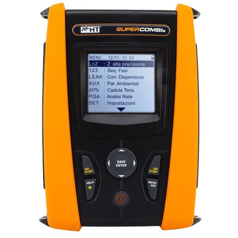 foto del prodotto strumento hti per la misurazione elettrica supercombi cei64 8 hvsupcom