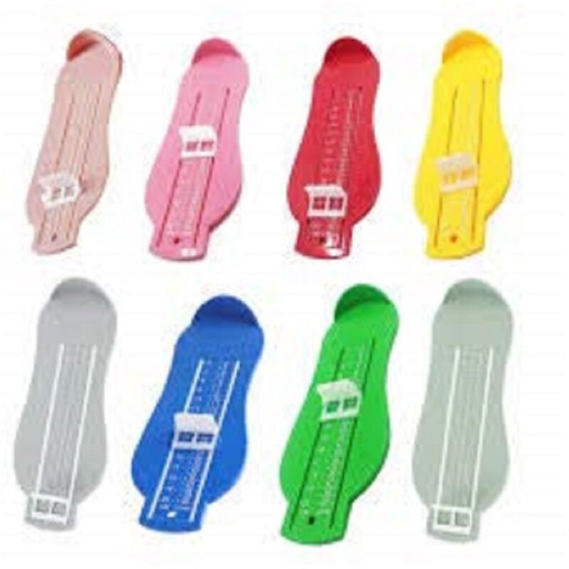 foto del prodotto strumento misurazione piede per scarpe lunghezza 6 20 cm righello bimbi crescita trade shop traesio