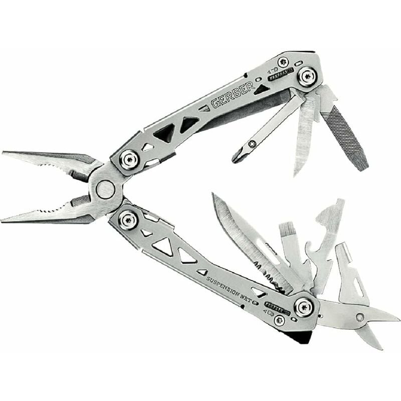 foto del prodotto strumento multi uso con clip e 15 funzioni, suspension nxt multi tool, 31 003683 gerber