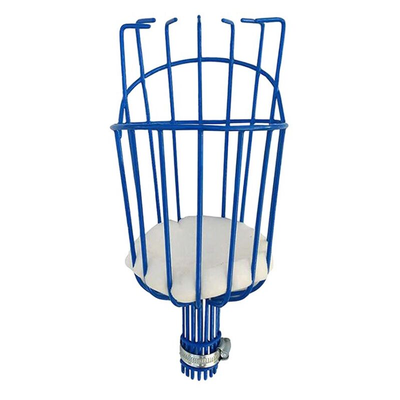 foto del prodotto strumento per la raccolta della frutta, per raccogliere frutti alti, bastone non incluso, blu