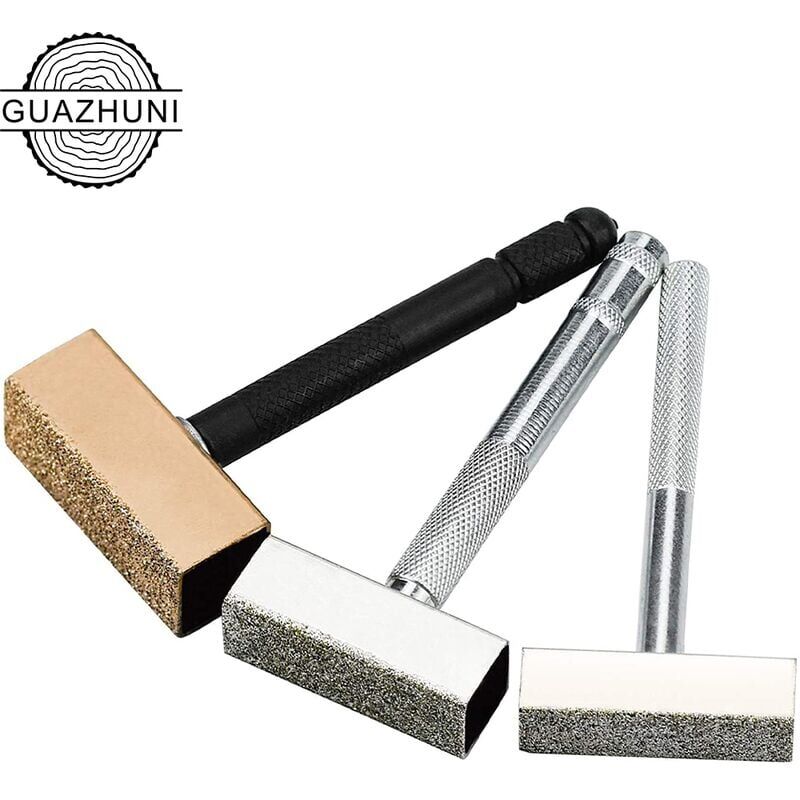 foto del prodotto strumento per ravvivare la piastra per mola disco diamantato guazhuni set di 3 