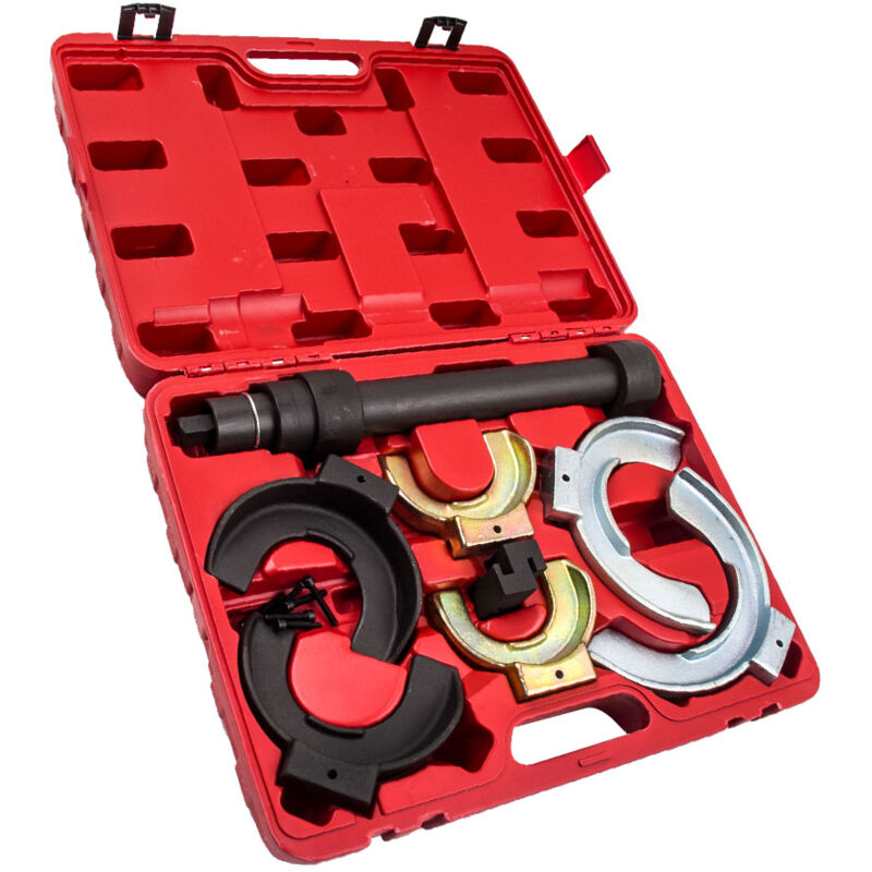 foto del prodotto strut coil spring compressor extractor tool set for bmw e31, e32, e34, e36, e38