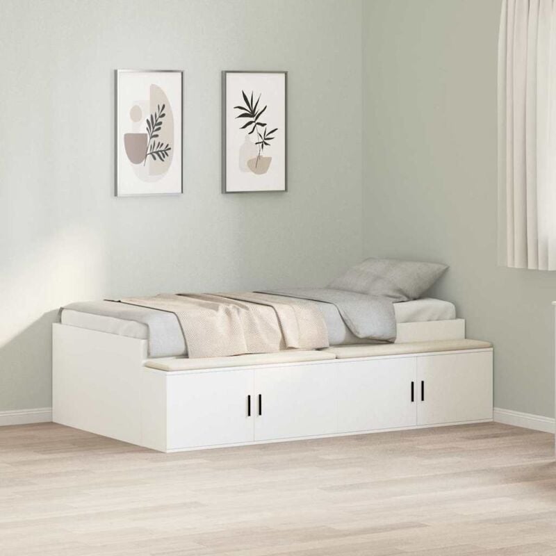 foto del prodotto struttura letto bianca 80x200 cm vidaxl