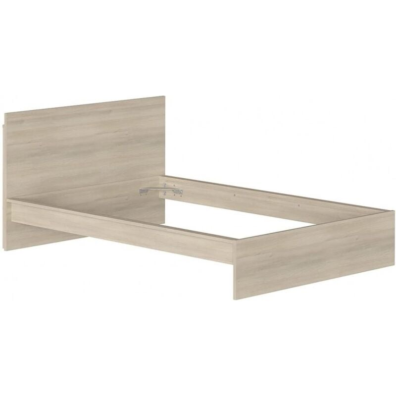 foto del prodotto struttura letto matrimoniale 214x177 cm rovere austria