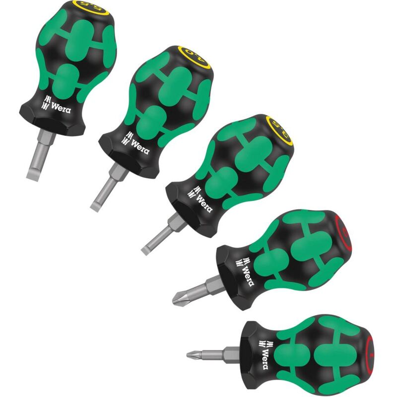 foto del prodotto stubby set 1 kit cacciaviti 5 parti wera