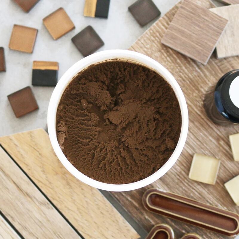 foto del prodotto stucco epossidico bicomponente per riempimento fughe marrone scuro 3kg