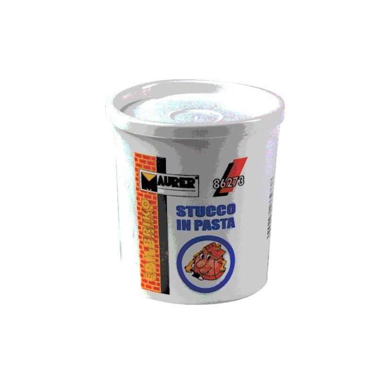 foto del prodotto stucco in pasta 0,5 kg maurer per stuccatura su muro, legno e superfici porose