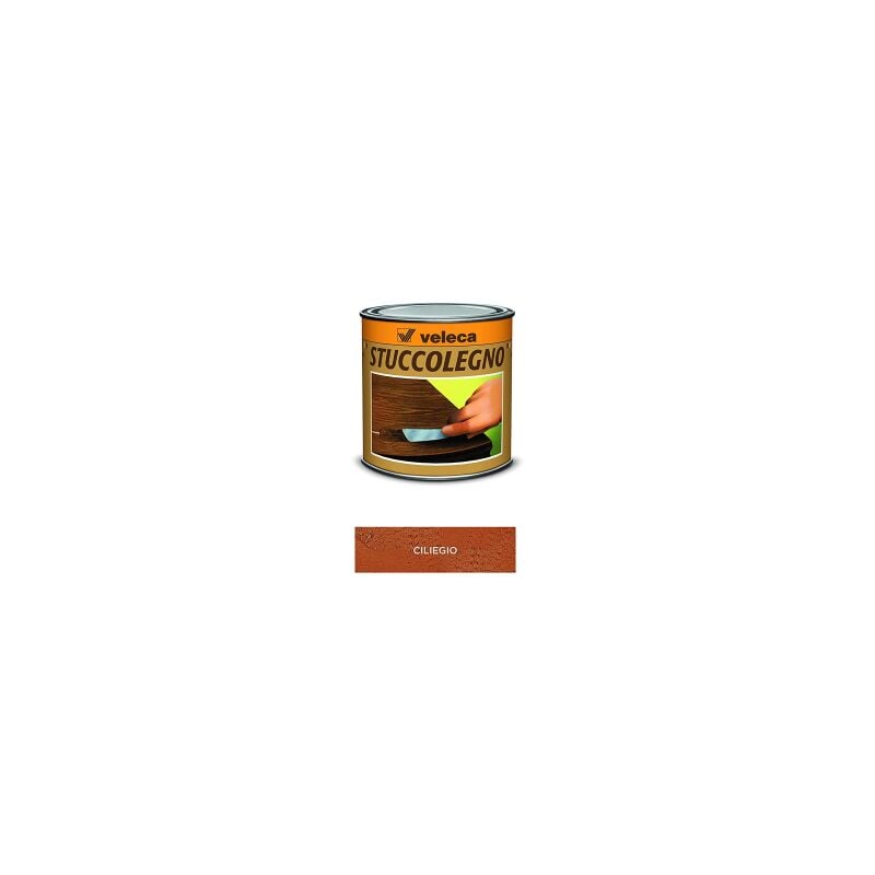 foto del prodotto stucco in pasta per legno veleca colore ciliegio 250 gr