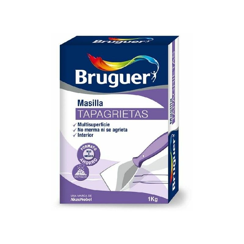 foto del prodotto stucco in polvere riempitivo per crepe 1kg 5196384 bruguer