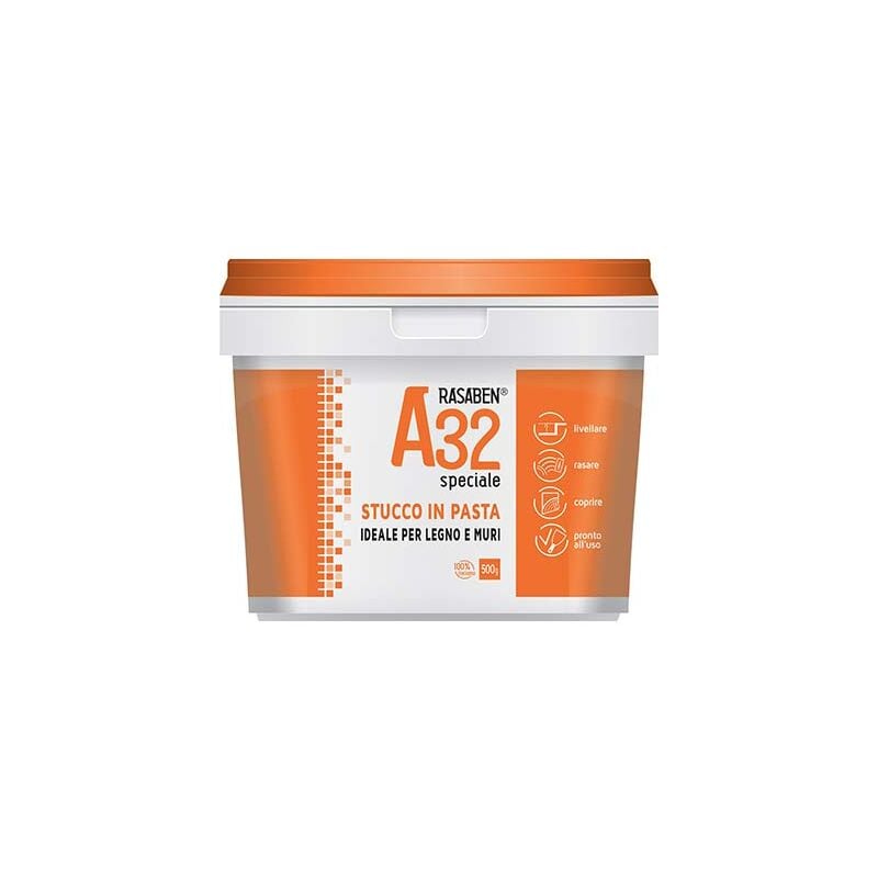 foto del prodotto stucco pasta legno muro k2 rasaben a32 kg 0,5