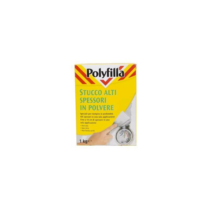 foto del prodotto stucco per alti spessori polyfilla 1 kg