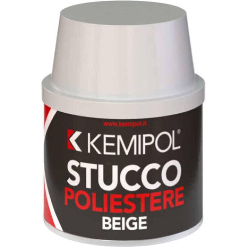 foto del prodotto stucco per carrozzeria 150 ml resine poliestere bicomponente per lamiere zincate leghe leggere vetroresina - kemipol