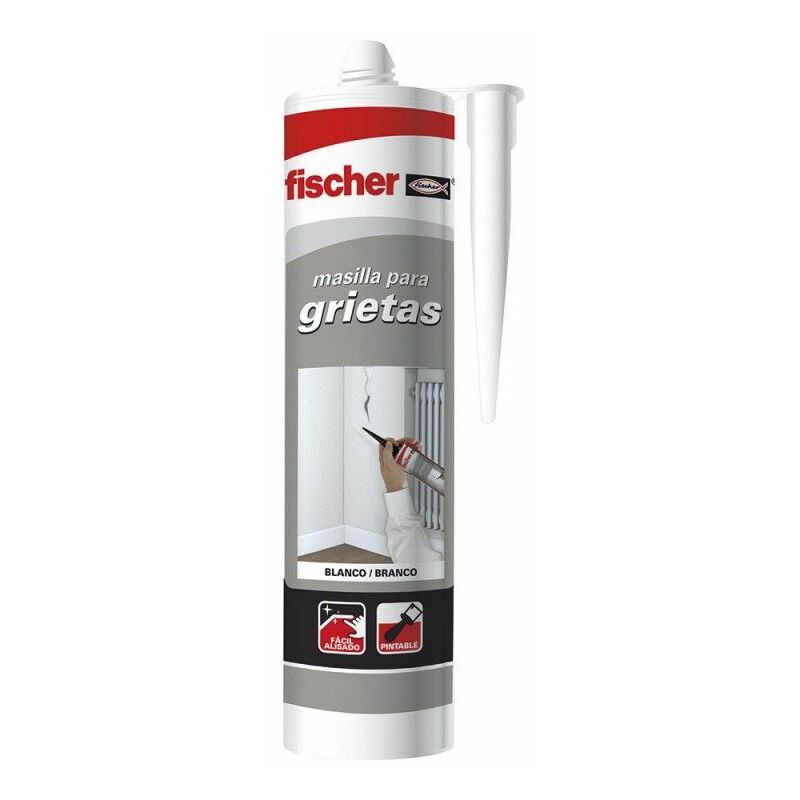 foto del prodotto stucco per crepe grigio 300ml 98677 fischer