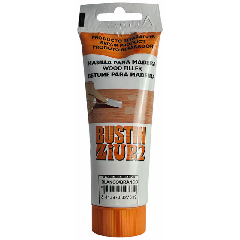 foto del prodotto stucco per legno bakar bustin ziur 2 bianco 120 g