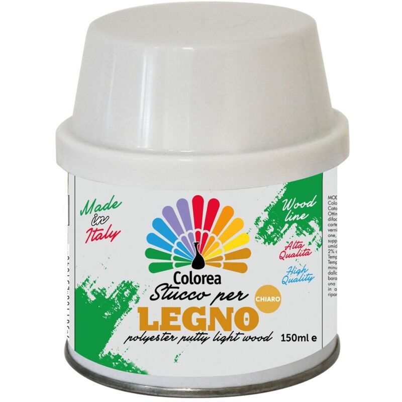 foto del prodotto stucco per legno colorea ml 150 chiaro