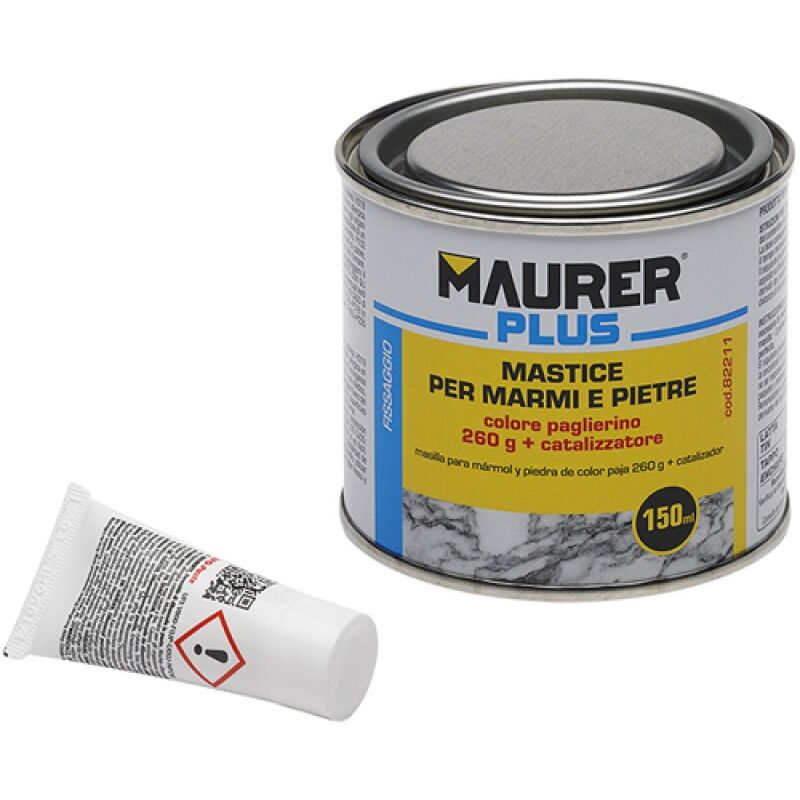 foto del prodotto stucco per marmo 150ml paglierino maurer plus