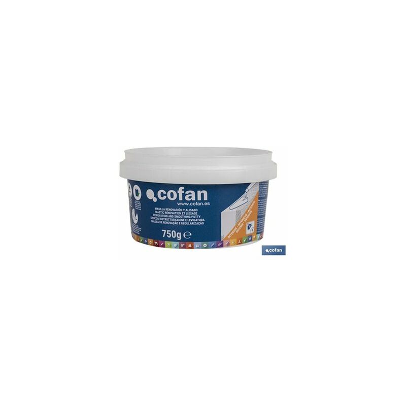 foto del prodotto stucco per rinnovamenti e rasatura di interni 750 g