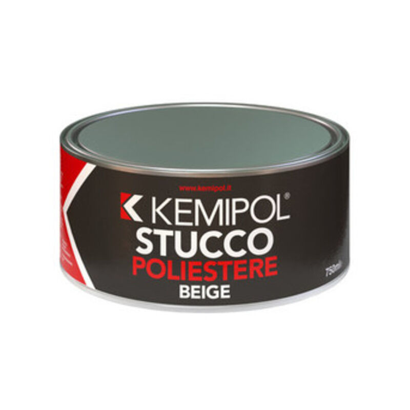 foto del prodotto stucco poliestere kemipol lt. 0,750. prezzo per 1 pezzo.