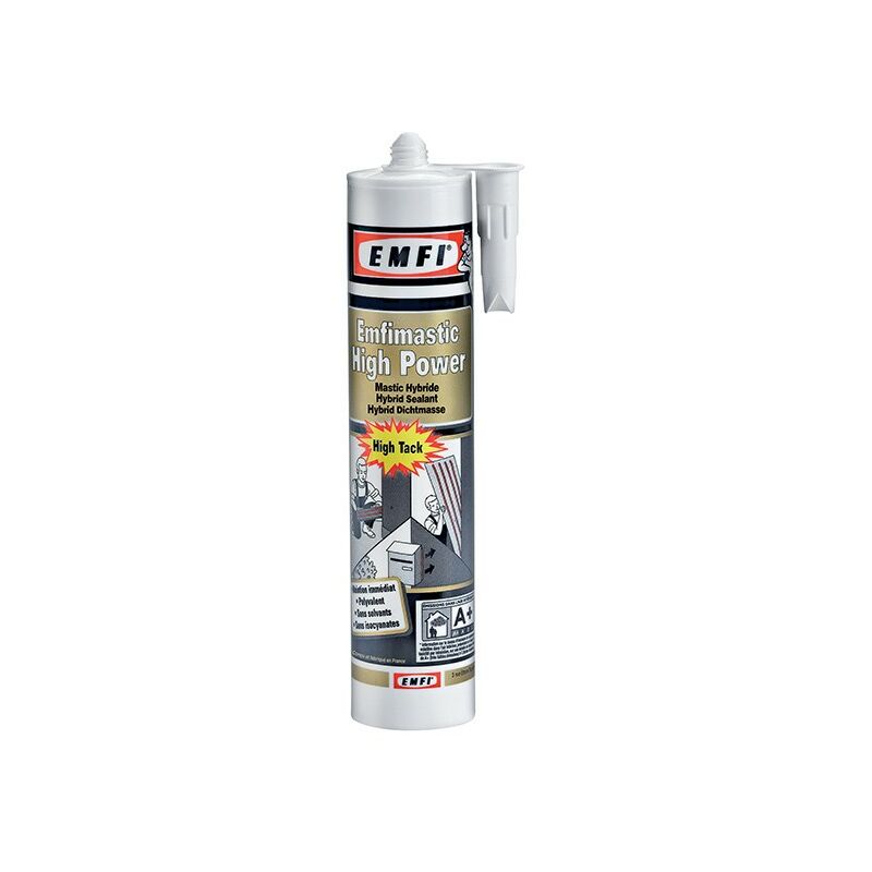 foto del prodotto stucco polimerico ibrido high power 290ml cartuccia bianca 75035be003