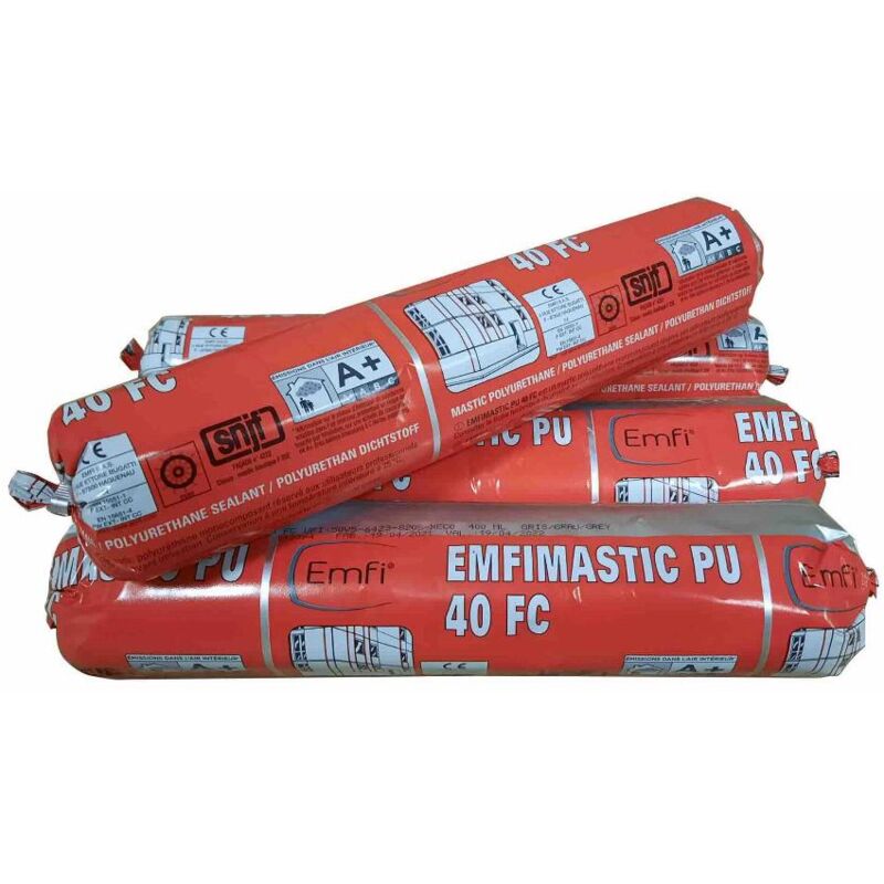 foto del prodotto stucco poliuretanico tascabile 400ml pu403 marrone fr emfi 74171ce003