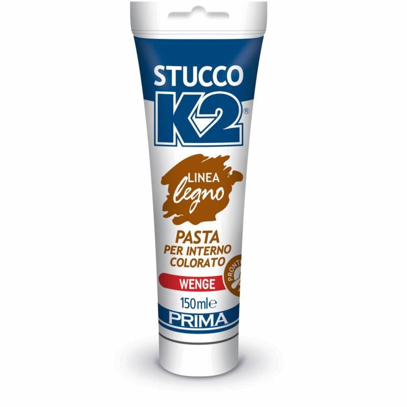 foto del prodotto stucco pronto k2 wenge tubetto ml.150. prezzo per 1 pezzo.