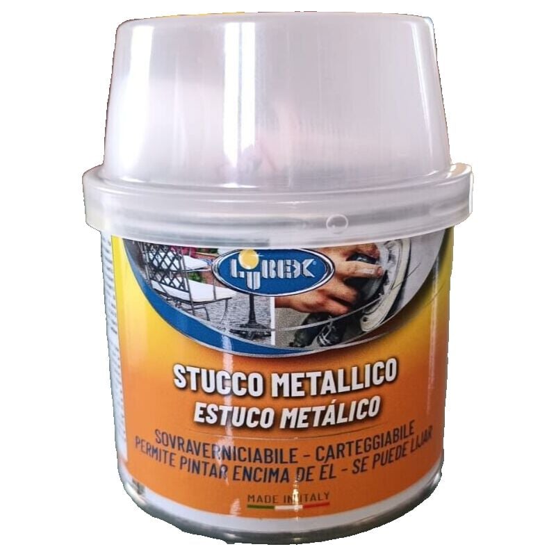 foto del prodotto stucco rapido arexons per riparare piccoli danni della carrozzeria auto 125 ml