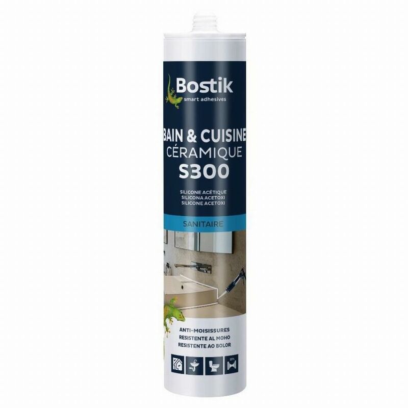 foto del prodotto stucco s300 bagno cucina ceramica bostik traslucido 30615828