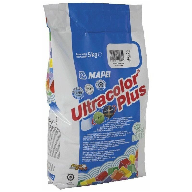 foto del prodotto stucco ultracolor plus kg 5 mapei per fughe colore 142 marrone
