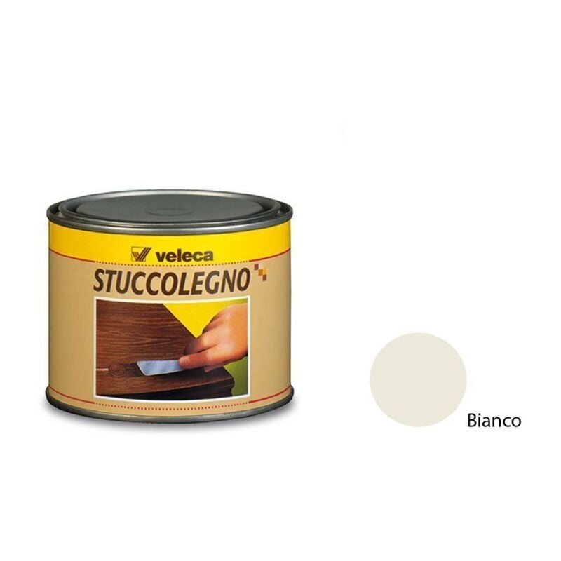 foto del prodotto stuccolegno stucco in pasta perlegno bianco 250 gr veleca