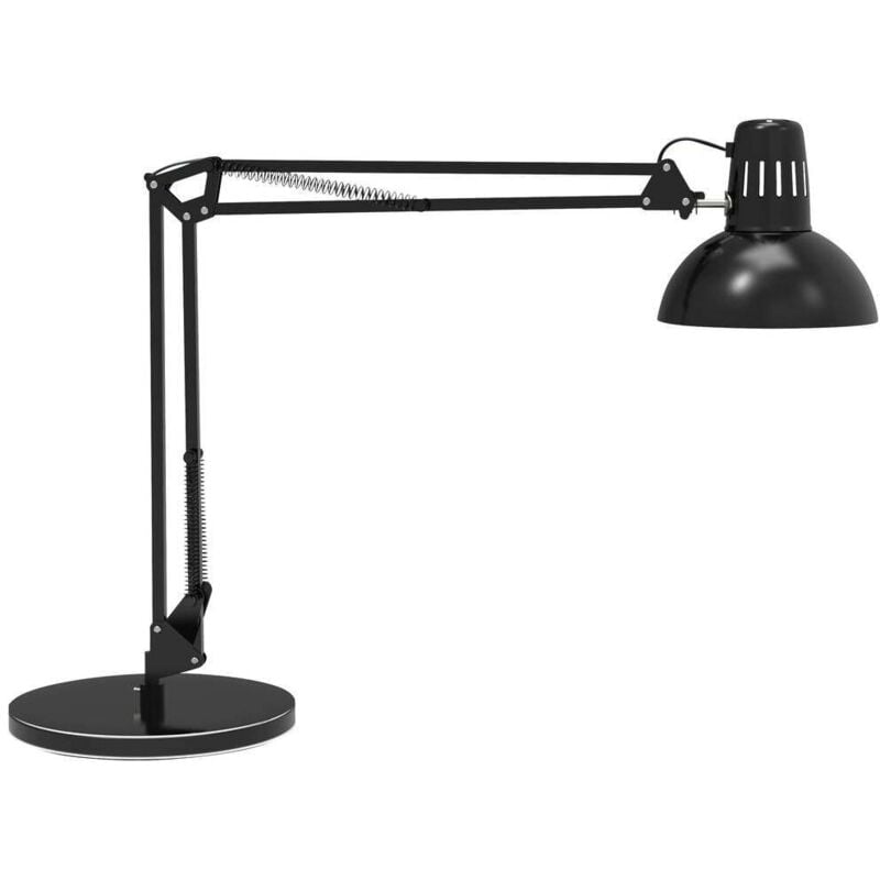 foto del prodotto study 8201090 lampada da tavolo led led monocolore e27 7 w nero maul