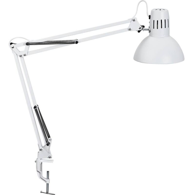 foto del prodotto study 8230502 lampada con morsetto e27 bianco maul