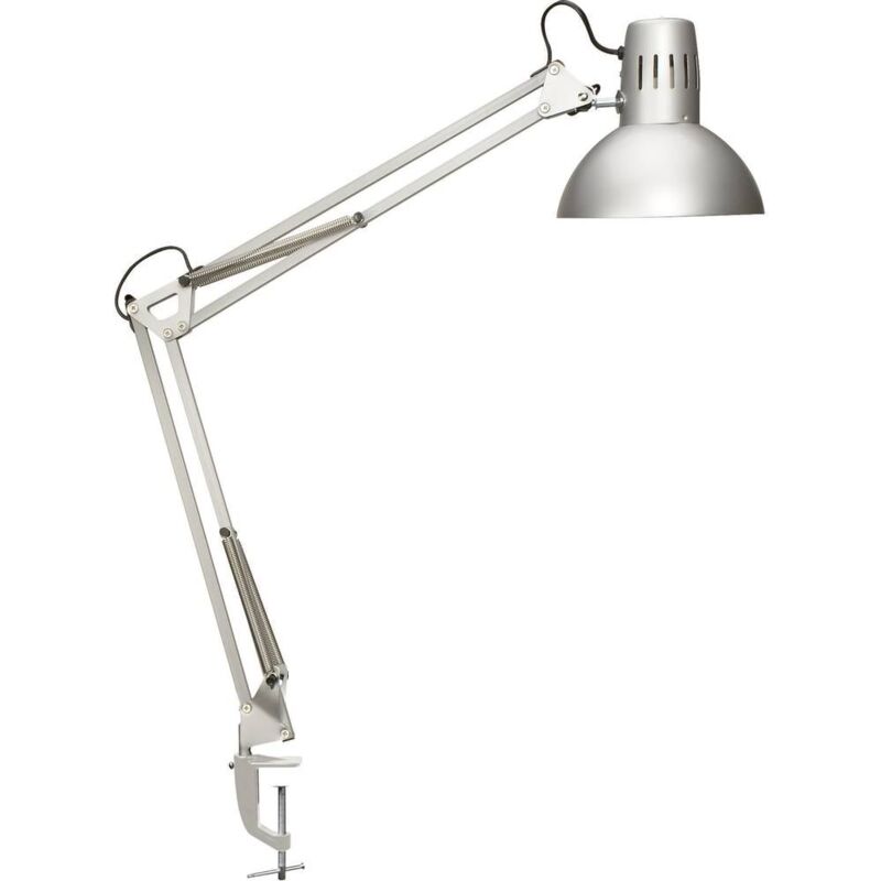 foto del prodotto study 8230595 lampada con morsetto lampada a risparmio energetico e27 60 w argento maul