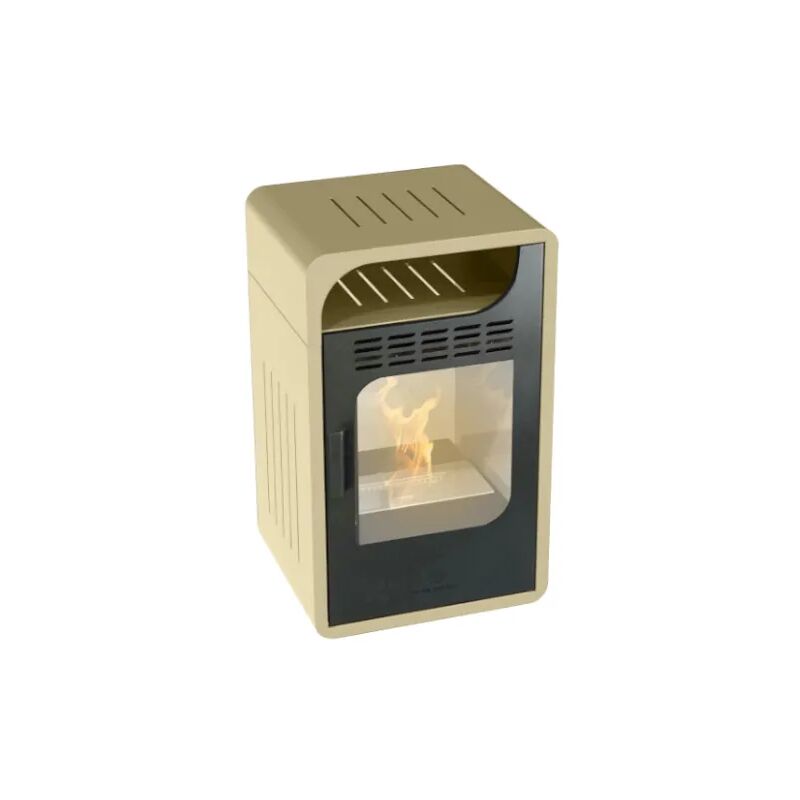 foto del prodotto stufa a bioetanolo fiammetta statica junior 2500w riscaldamento 25mq beige