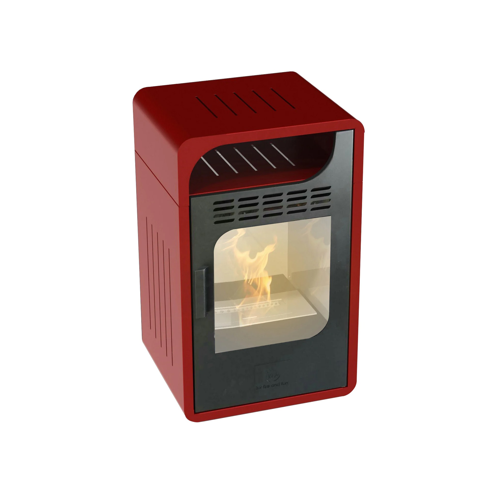 foto del prodotto stufa a bioetanolo fiammetta statica junior 2500w riscaldamento 25mq bordeaux