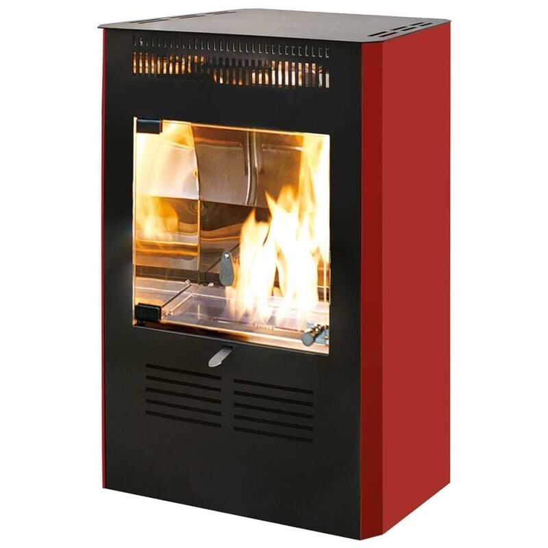 foto del prodotto stufa a bioetanolo tecno air system 'ruby' bordeaux 3 kw