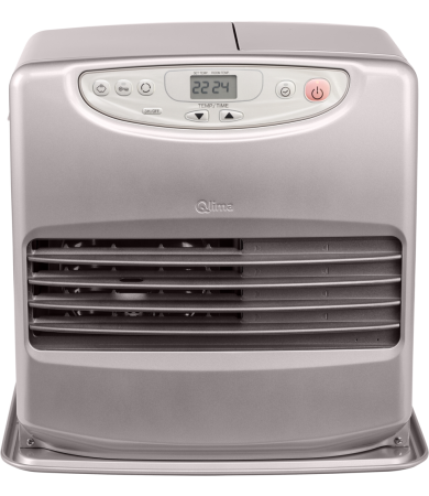 foto del prodotto stufa a combustibile laser sre 8040 tc silver, ambienti fino a 170 m3, potenza kw 4,0, pompa a mano inclusa