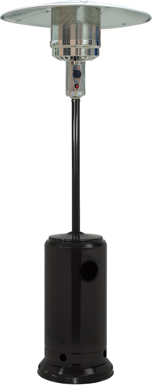 foto del prodotto stufa a gas fungo nero 13kw qlima pgu2013