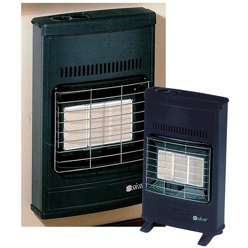 foto del prodotto stufa a gas gpl 4200w volume riscaldabile 110 mq 43x15x64 cm eco40gpl
