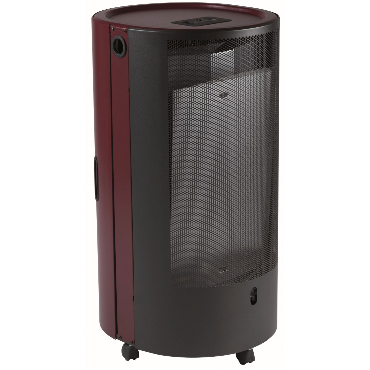 foto del prodotto stufa a gas gpl da interno ad infrarossi 4,2 kw alloggio bombola 15 kg made in italy blue belle chic bordeaux